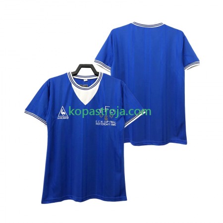 Billiga Fotbollströjor Everton FC 1985 Retro Tredje tröja Kortärmad